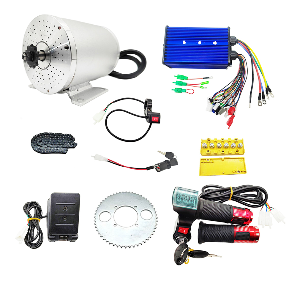 Mid Drive Motor Kit 72V 3000W - 전기 브러시리스 DC 모터 키트 미드