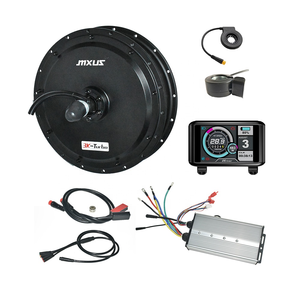 Electric Motorcycle Conversion Kit 72V - MXUS 전기 자전거 135mm 오토바이 72V