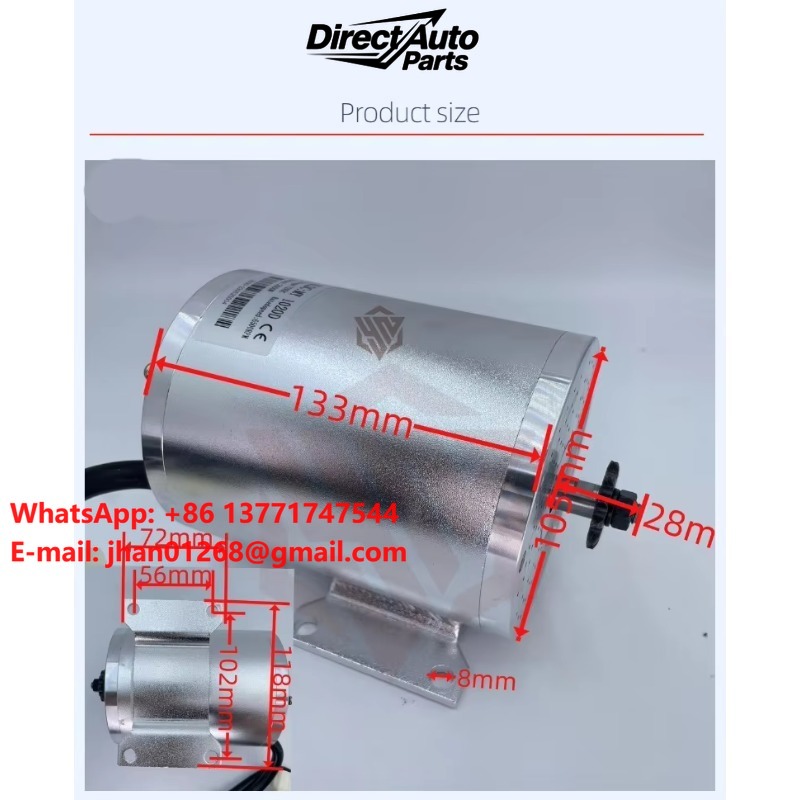 Electric Motorcycle Conversion Kit 72V - 3000W 60V/72V 고출력 전기 오토바이 비치카
