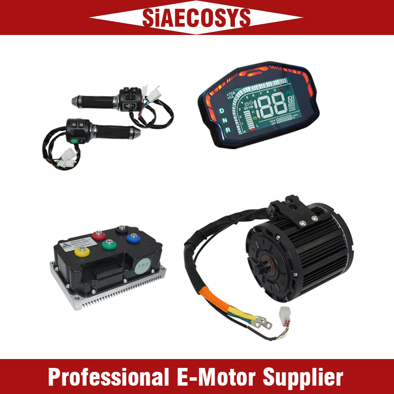 Mid Drive Motor Kit 72V 3000W - QSMOTOR QS138 미드 드라이브 모터와 Fardriver