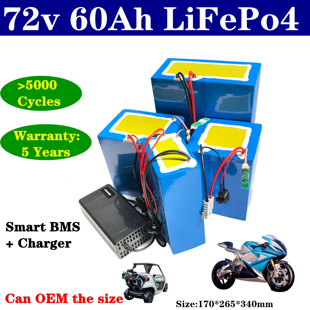 72V 60Ah Lifepo4 Battery Pack - 리튬 72V 60Ah lifepo4 배터리 팩