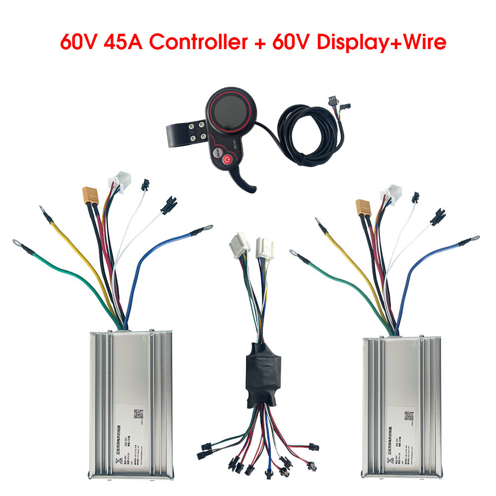 60V 5600W Dual Motor Electric Scooter - 홀 유니 60V 45A 50A 전동