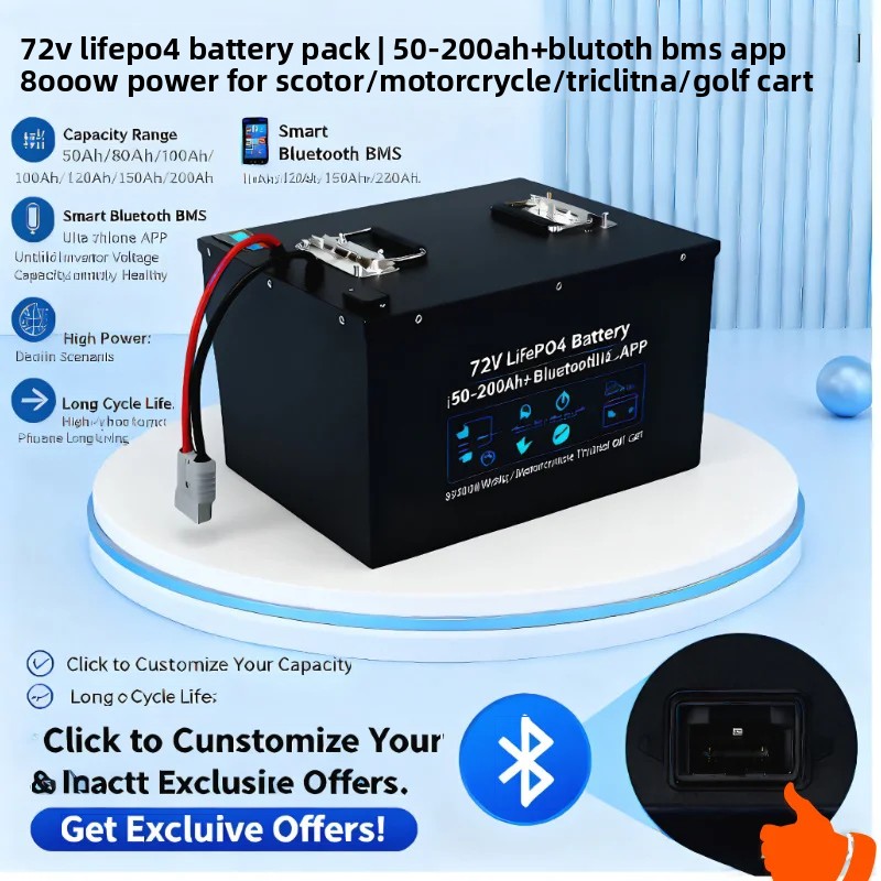 72V 60Ah Lifepo4 Battery Pack - 72V 리튬인산철 배터리 팩 50Ah-200Ah |