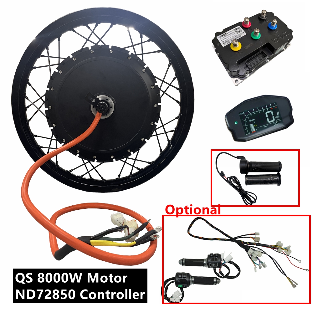 Qs273 Hub Motor 8000W 72V - NBpower/QS273 V3 72V 8000W 전기 자전거