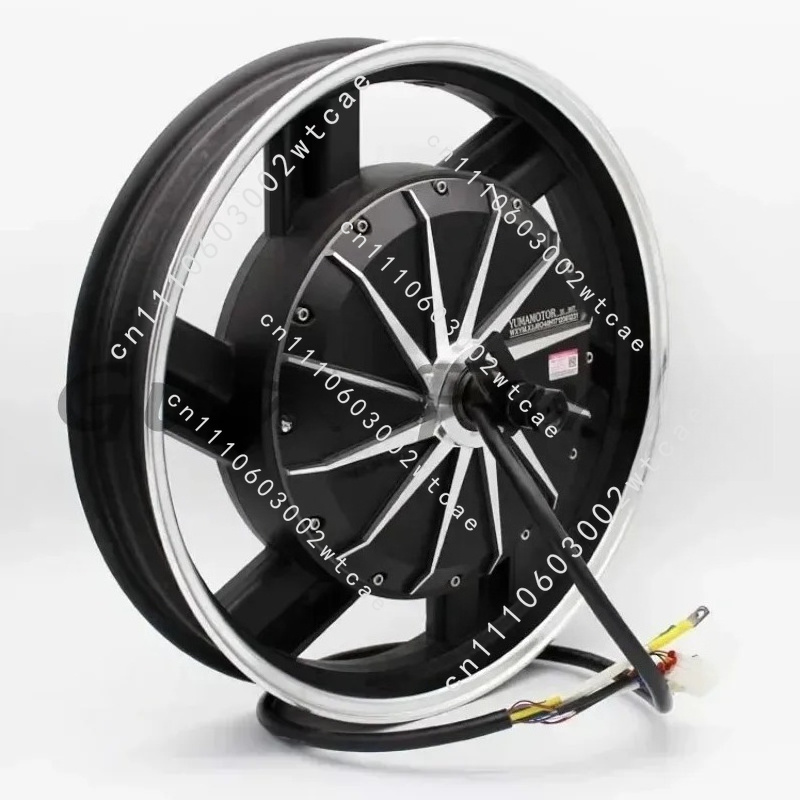 Electric Motorcycle Conversion Kit 72V - 17인치 3000w 72v 오토바이 전기 모터