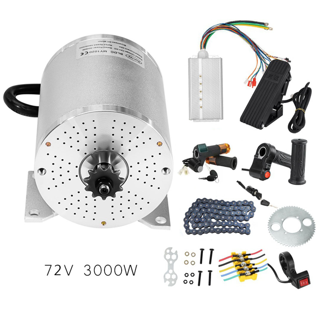 Electric Motorcycle Conversion Kit 72V - 전기 오토바이 카트 모터 키트 DIY