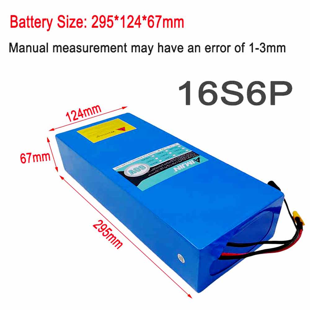 내장형 BMS 18650 16S6P 60V 30Ah 1 - 60V 30Ah Electric Scooter Battery 리뷰 및 가격
