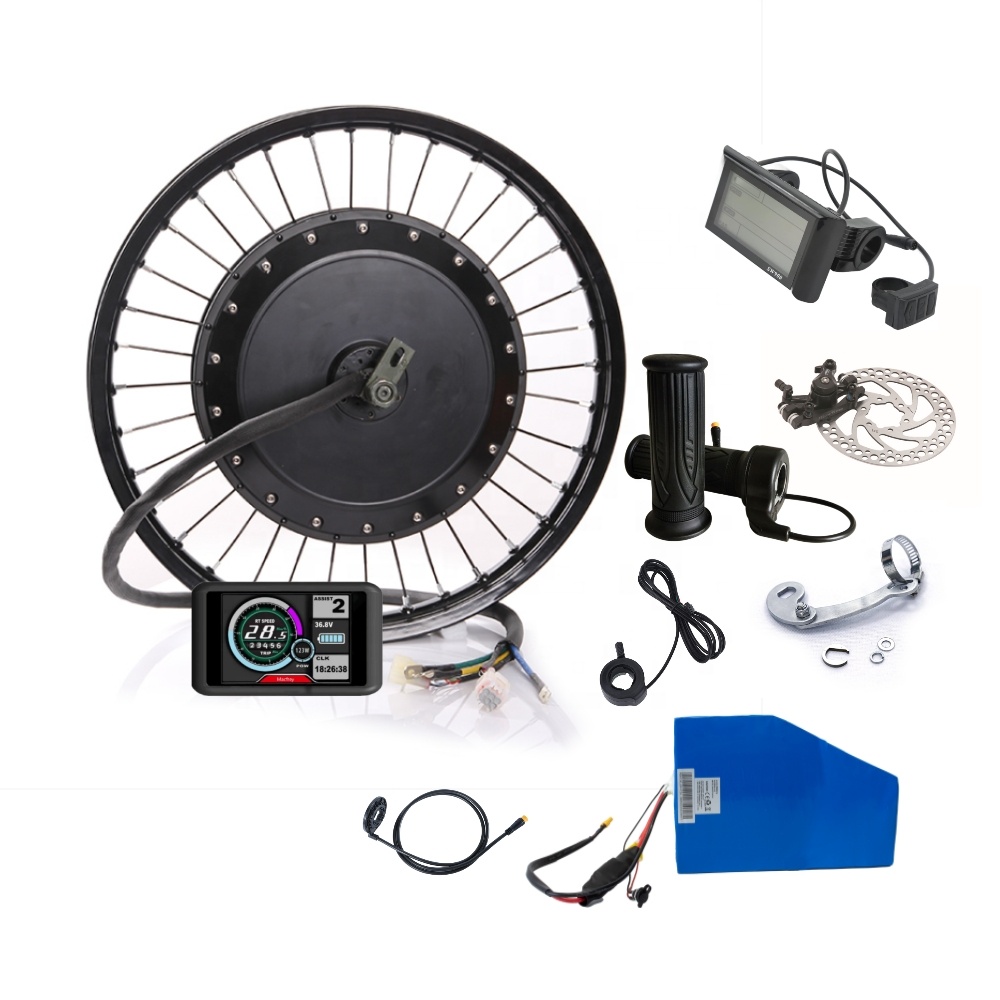 빅 토크 전기 자전거 변환 키트 72V 3000w 50 - 72V 5000W Electric Motorcycle 리뷰 및 가격