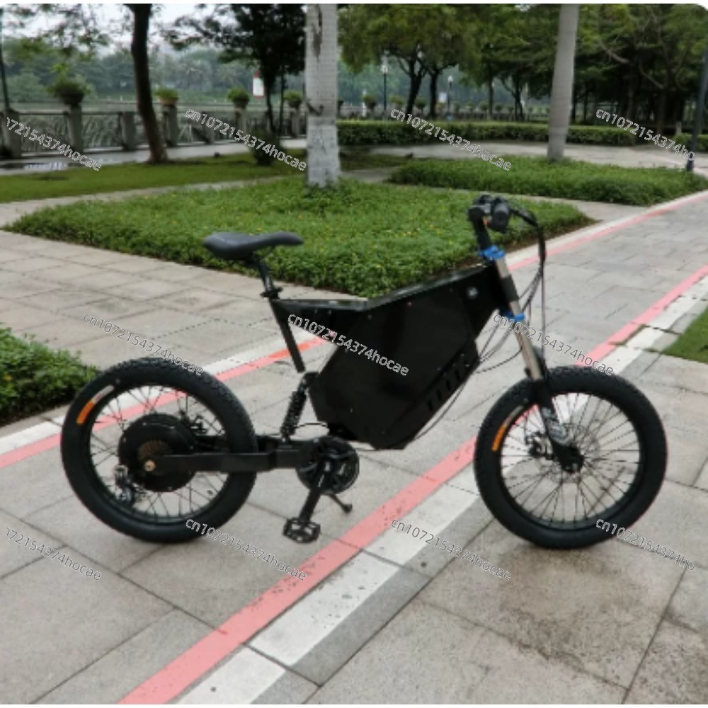 3000W 5000W 8000W DIY 전기 자전거 개 - 8000W Stealth Bomber Ebike 리뷰 및 가격