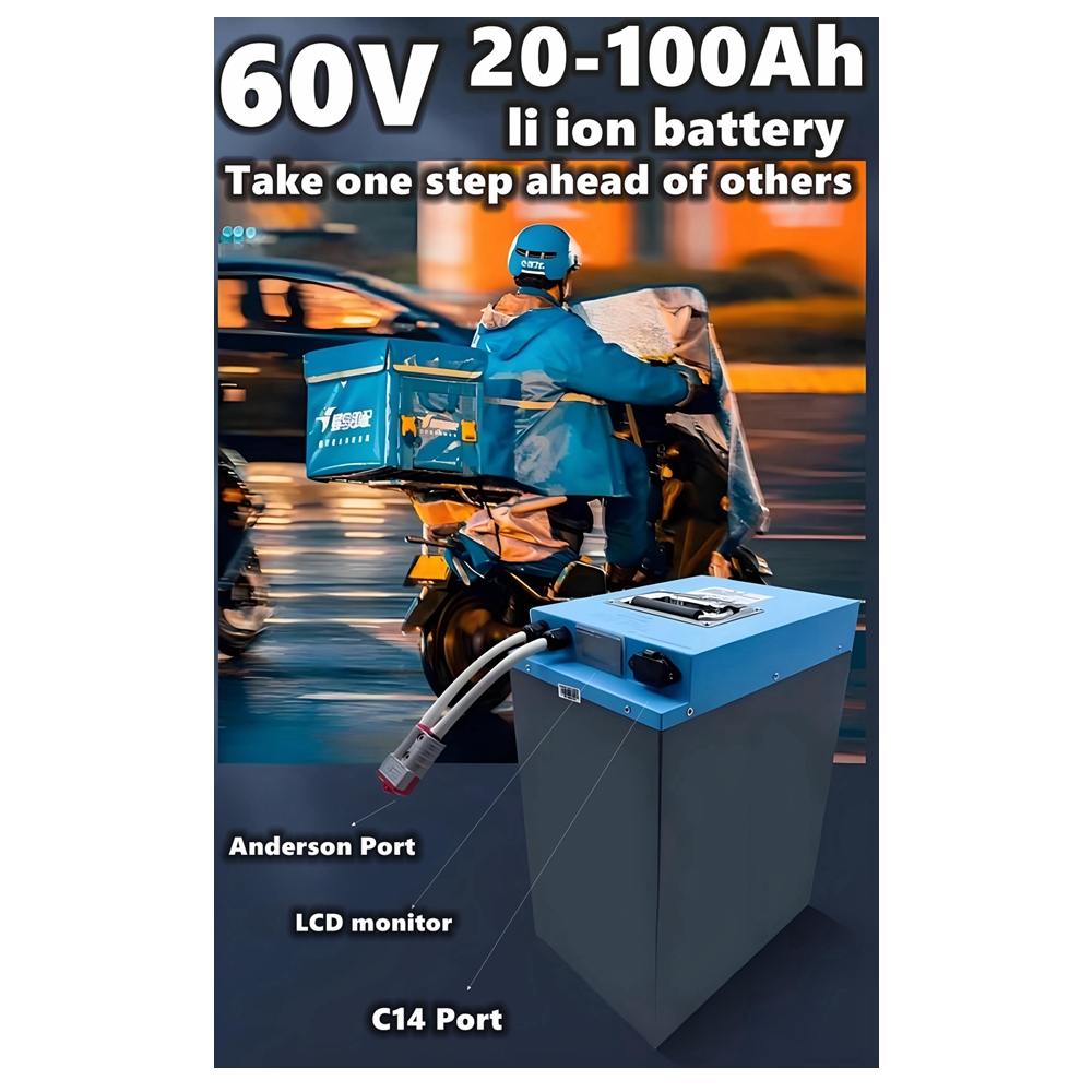 HS 60V 스쿠터 리튬 이온 배터리 30Ah 40Ah - 60V 30Ah Electric Scooter Battery 리뷰 및 가격