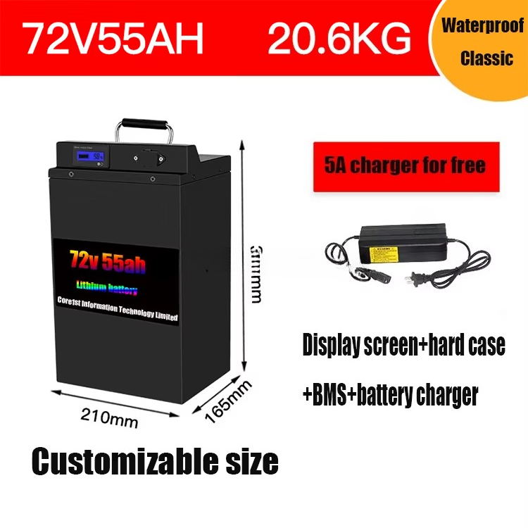 72볼트 리튬인산철 배터리 팩 72V 40Ah 50Ah - 72V 60Ah Lifepo4 Battery Pack 리뷰 및 가격