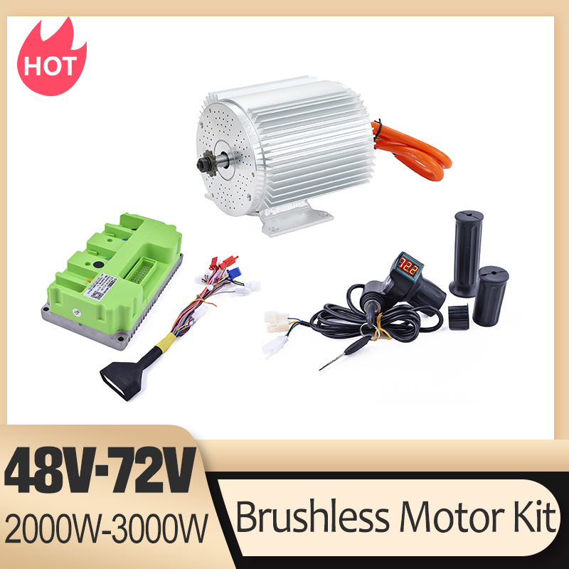 3000W 72V 모터 변환 키트 전기 브러시리스 모터 - Electric Motorcycle Conversion Kit 72V 리뷰 및 가격