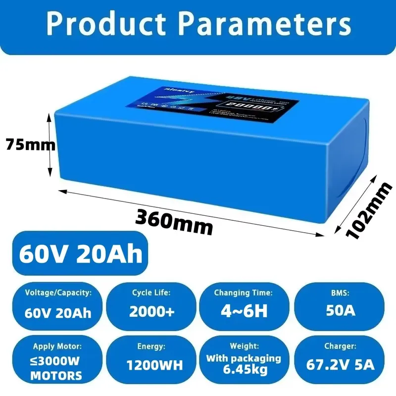 알레아이비 60V 20AH 30AH 21700 리튬 배 - 60V 30Ah Electric Scooter Battery 리뷰 및 가격