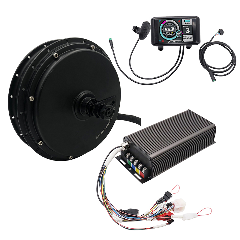 QS205 정격 3KW 피크 8KW 스포크 휠 모터 키 - Sabvoton Svmc72150 Controller Kit 리뷰 및 가격