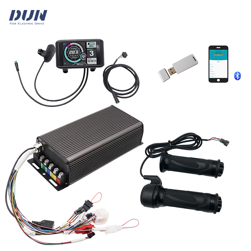 QS205 정격 3KW 피크 8KW 스포크 휠 모터 키 - Sabvoton Svmc72150 Controller Kit 리뷰 및 가격