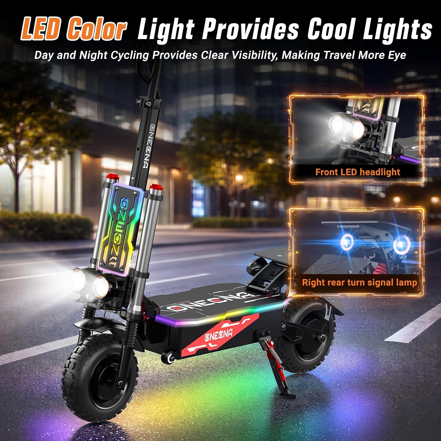 ONECNA NEW GT8PRO 성인용 전동 스쿠터,  - 60V 5600W Dual Motor Electric Scooter 리뷰 및 가격