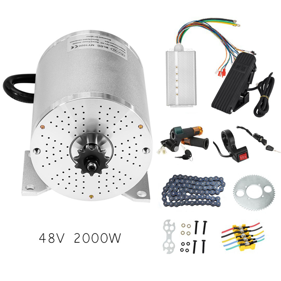 전기 오토바이 카트 모터 키트 DIY MY1020 16 - Electric Motorcycle Conversion Kit 72V 리뷰 및 가격